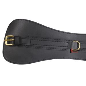 Tobilleras y pulseras de cuero vacuno auténtico con correa cruzada - Product Image 5