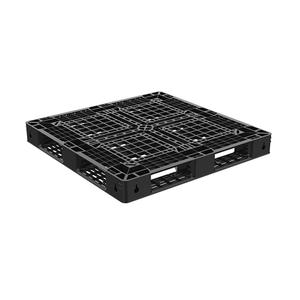 Paleta de Plástico Duy Tan Económica 1210-WGTZ 100x60cm Estática 1000kg HDPE de Una Cara con Entrada de 4 Vías para Transporte de Carga - Product Image 3