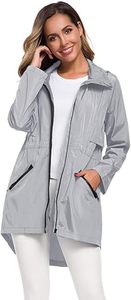 Wholesale Designer <b>Men</b> <b>Long</b> Winter Outdoor Windbreaker <b>Jacket</b> Stand Collar Vintage Style Lightweight Windproof Waterproof Hooded - Product Image 6