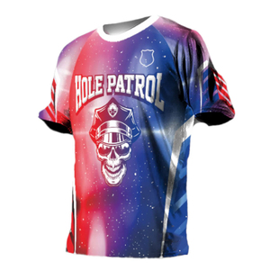 Cornhole Shirt Digital Print High Quality 100% Polyester France Soccer Wear Cornhole Shirt Printed Unisex Breathable Cornhole - Product Image 3