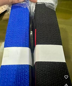 Ceinture de Taekwondo en Coton Vert, Ceinture d'Entraînement d'Arts Martiaux, Ceinture de Grade Personnalisable Unisexe pour la Pratique au Dojang - Product Image 6