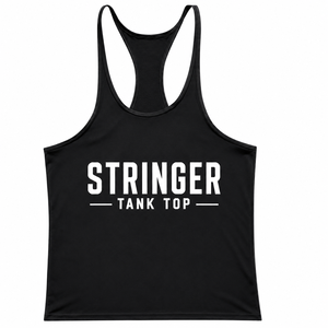 Custom <b>Stringer</b> Tank Top Gym Fitness Bodybuilding Sleeveless Racerback Workout Training Muscle <b>Vest</b> Quick Dry Athletic - Product Image 1