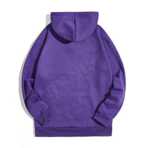 Sweat-shirts pour hommes de couleur unie, légers, prix bas, design personnalisé, vente en gros, OEM, directement de l'usine, décontractés, en polaire, pour l'hiver - Product Image 2