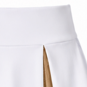 <b>Gold</b> Panel Cheerleading <b>Skirt</b> Breathable Eco-Friendly Quick Dry High Waist Pleated Athletic Team Uniform Bottom Performance - Product Image 6