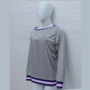 เสื้อสเวตเชิ้ตเปิดไหล่ผู้หญิง แฟชั่นลำลอง ผ้าฝ้ายนุ่ม สไตล์สตรีทแวร์สุดฮิต ขายส่งจากบูติก - Product Image 2