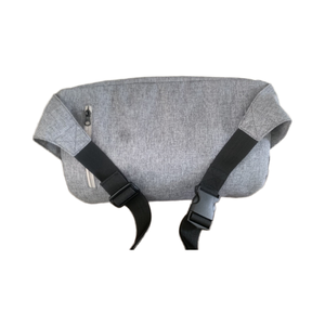 Nouvelle conception, sac banane unisexe sportif portable en PU 600D bicolore, fermeture éclair, étanche pour les activités de plein air - Product Image 2