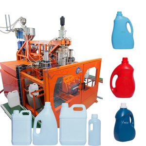 เครื่องขึ้นรูปขวดพลาสติก HDPE แบบเป่าลม SAVY ขนาด 1-20 ลิตร ผลิตได้ 150 ขวด/ชม. ระบบไฟฟ้าอัตโนมัติเต็มรูปแบบ สำหรับอุตสาหกรรม - Product Image 1