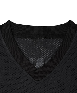 Factory Custom Retro Soccer Jersey Oversized American Football Jersey Women Plus Size Polyester Mesh Streetwear <b>Cropped</b> Jersey - Product Image 6