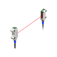 LERAUN Capteur photo ultra-petit Diffuseur à faisceau traversant Micro Détecteur photoélectrique 4 fils Capteur PNP NPN 1.2m