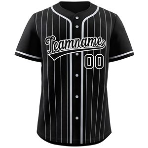 Direct Factory Baseball Half Sleeve Jersey Stretch Polyester Solid Color Design Your Own Reliable Quality <b>Vinyl</b> Printing - Product Image 3