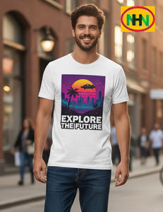 Camisetas de algodón de punto de 180 GSM para hombre, con diseños de marca estampados y logotipos bordados, excedentes de producción, envío cancelado. - Product Image 2