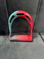 Étriers Red Jinn pour l'équitation anglaise, accessoires de selle, service OEM, étriers personnalisés, équestres, Jinn