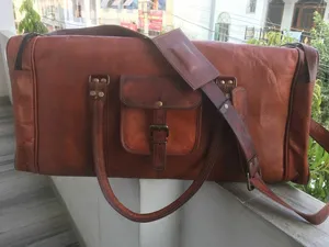 Bolsa de Viaje de Cuero de Moda con Bolsillo Multifuncional, Tamaño y Color Personalizables, Disponible para Pedidos al por Mayor - Product Image 5