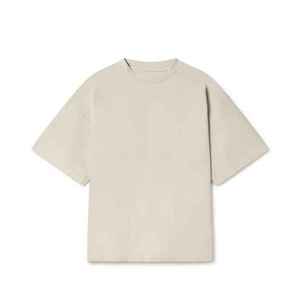 T-shirt décontracté 100 % coton pour homme, manches courtes, design uni, finition délavée, coupe estivale, personnalisable - Product Image 6