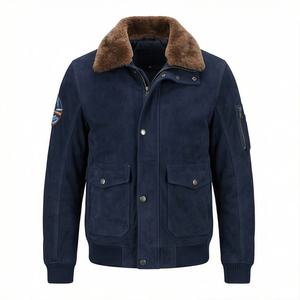 Veste de moto en cuir véritable pour homme de qualité supérieure, nouvelle arrivée, vestes de moto d'hiver, protections amovibles, personnalisables - Product Image 1