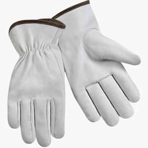 Gants de travail en cuir de chèvre de haute qualité, résistants, pour la protection personnelle, durables, résistants à la chaleur, gants de jardinage - Product Image 4