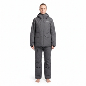 Chaqueta de Esquí Impermeable para Mujer Hawk Eye con Capucha, Cortavientos, Transpirable, para Nieve, Deportes al Aire Libre, Color Gris - Product Image 5