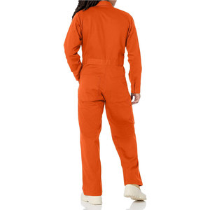 Popular 100% Cotton <b>Men</b>’s <b>Work</b> <b>Overalls</b> Spring Relaxed Fit Unlined Fire Resistant Workwear Safety Coveralls Protective Uniform - Product Image 3