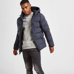 Vêtements pour hommes, style streetwear décontracté, prix bas, vestes à bulles entièrement personnalisées, veste à fermeture éclair avec capuche - Product Image 6