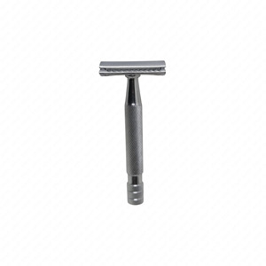 Maquinilla de Afeitar de Seguridad de Doble Hoja Reutilizable de Alta Calidad para Hombre, Color Personalizado, Maquinilla de Afeitar Manual para Barbería y Cuidado Personal - Product Image 4