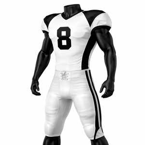 Uniforme de Fútbol Americano Transpirable de Alta Calidad OEM, Color Sólido, Impresión Digital, Unisex para Adultos - Product Image 4