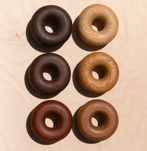 Superior Quality Wooden Doughnut Shape <b>Bag</b> Clip For Sealing Snacks Food Fresh Storage Reusable <b>Novelty</b> Design - Product Image 4