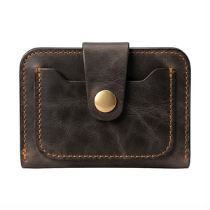 Porte-cartes en cuir pour femmes en gros avec couleurs personnalisées, logo en relief et fabrication sous marque privée - Product Image 1