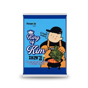 Alga Nori para Sushi, King of Kim, Alga Marina Seca Tradicional Coreana, Saborizada y Tostada - Product Image 5