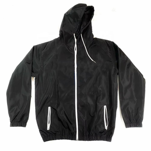 Wholesale Summer Autumn Color Block <b>Windbreaker</b> Sets OEM Three Tone Nylon Short & Shirts Two Piece Tracksuits Breathable - Product Image 2