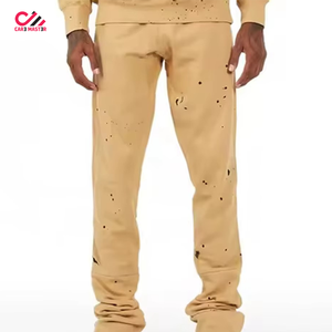 Conjunto Deportivo con Capucha Rosa, Unisex, Casual, Manga Larga, 100% Algodón, Diseño Desgastado con Logotipo Estampado, Fabricante de Pakistán - Product Image 5
