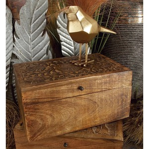 Vintage Style Simple Storage <b>Box</b> Suitable For Clothing Accessories Family <b>Memories</b> And Treasured Keepsakes From India - Product Image 6
