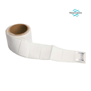Etiqueta adhesiva UHF RFID tamaño 50x30mm, chip U9, fabricada en Vietnam, etiqueta UHF RFID personalizable para el seguimiento de artículos. - Product Image 1