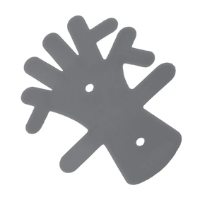 Aluminum Hand Retractor Blue <b>Silicone</b> Coated Stainless Steel High Quality Surgical Instrument Medical Hand <b>Tool</b> - Product Image 2