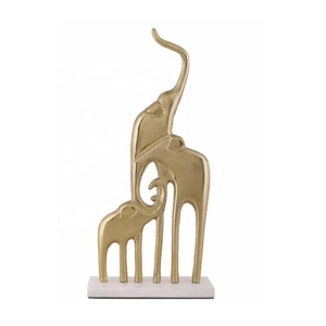 Élégant Cheval Sculpture Espace de Vie Vitrine Table D'appoint Décor Bibliothèque Bureau Animaux Sculpture Métal Artisanat De Luxe Décor À La Maison - Product Image 5