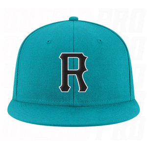 Casquette Snapback Ajustable Noire et Blanche Brodée Personnalisée avec Logo Premium – Casquette de Baseball pour Équipe Sportive et Streetwear - Product Image 1