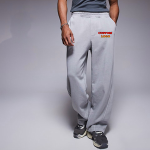 New arrival oversized Street Wear Casual Men's Sweatpants Joggers Breathable Eco-Friendly Cotton Men's Pants & <b>Trousers</b> - Product Image 4