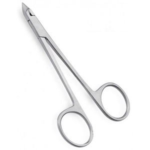 Meilleure vente Pince à cuticules professionnelle pour ongles Outils de pédicure en acier inoxydable de haute qualité Ensemble de manucure avec logo personnalisé pour usage domestique - Product Image 1