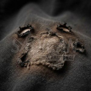 Camiseta Premium 100% Algodón Oversize con Efecto Desgastado y Lavado Vintage para Hombre, Manga Corta, Estilo Casual Urbano - Product Image 6