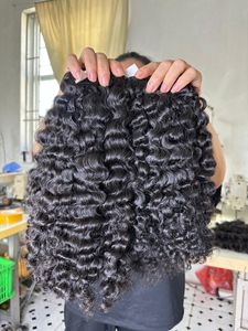 Extensiones de cabello sin procesar, cabello virgen vietnamita, envío rápido, cutícula alineada, cabello de trama rizado birmano virgen - Product Image 5