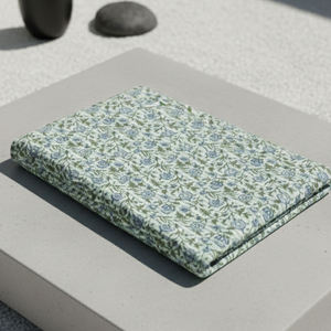 ผ้าฝ้ายพิมพ์ลายคุณภาพดี ระบายอากาศได้ดี เหมาะสำหรับการผลิตเสื้อผ้า ของตกแต่งบ้าน งานฝีมือสร้างสรรค์ สไตล์ชาติพันธุ์ - Product Image 2