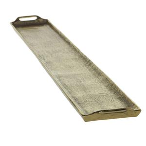 Bandeja Rectangular para Servir Alimentos con Diseño Floral Grabado, Diseño Sólido, Bandejas Decorativas Hechas a Mano para Uso en Restaurantes - Product Image 6