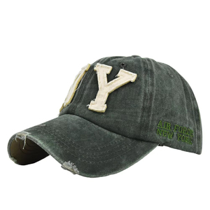 Casquette de baseball vintage structurée pour femme, été, vente en gros, résistante aux UV, 5 panneaux, ajustable, 100 % polyester sergé, style sportif courant - Product Image 5
