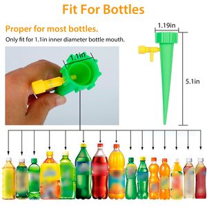 Set di 24 Aghi Autoirriganti per Piante da Interno ed Esterno con Valvola di Controllo a Rilascio Lento - Product Image 3