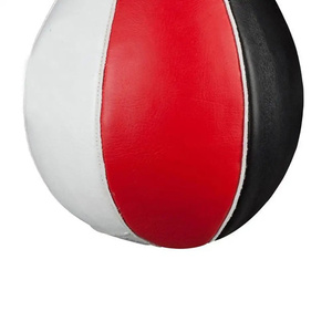 Precio al por mayor RTS: Balones de velocidad de boxeo de cuero PU con logo personalizado para entrenamiento de velocidad, fabricados en Pakistán AI-SB-07 - Product Image 5