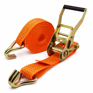Sangle d'arrimage à cliquet en polyester robuste 50 mm 3000 kg pour la logistique et la fixation de marchandises, fournisseur direct d'usine, logo personnalisé - Product Image 1