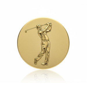 Marcador de Pelota de Golf Personalizado con Logotipo, de Metal Redondo, de Latón y Cobre - Product Image 6