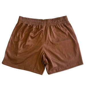 Shorts en maille solide personnalisés pour adultes - Vêtements de course respirants à séchage rapide avec taille élastique et design personnalisé - Product Image 3
