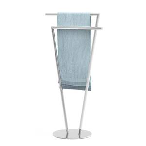 Exclusivo soporte metálico para toallas, diseño elegante para baños contemporáneos con un elegante sistema de organización de toallas - Product Image 2