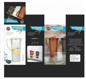 Jarra de Agua de Plástico Premium para Cocina, Uso Diario, Jarra para Bebidas Fácil de Verter, Precio de Oferta por Fabricante, Jarra de Plástico - Product Image 2