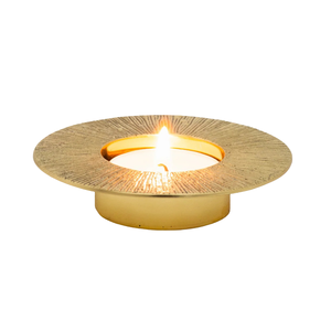 Porte-bougie à thé vintage en laiton de haute qualité avec finition polie, porte-bougie à thé en laiton pur pour la décoration de la maison - Product Image 3